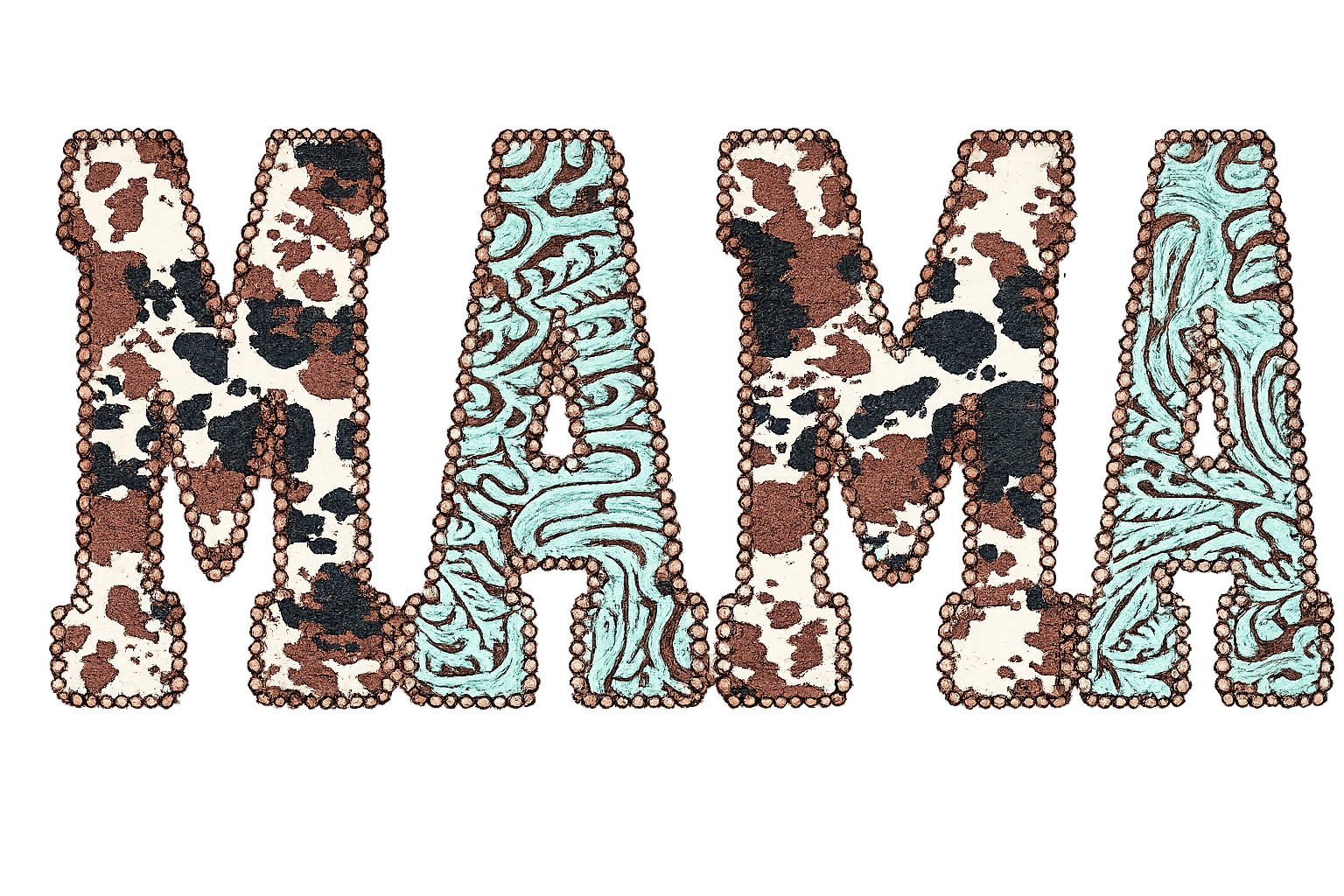 Western mama sweatshirt