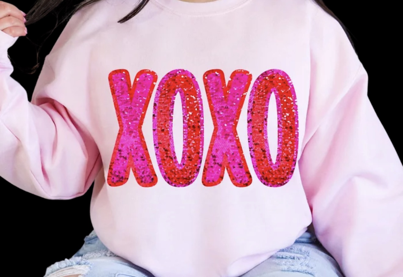 Glitter xoxo
