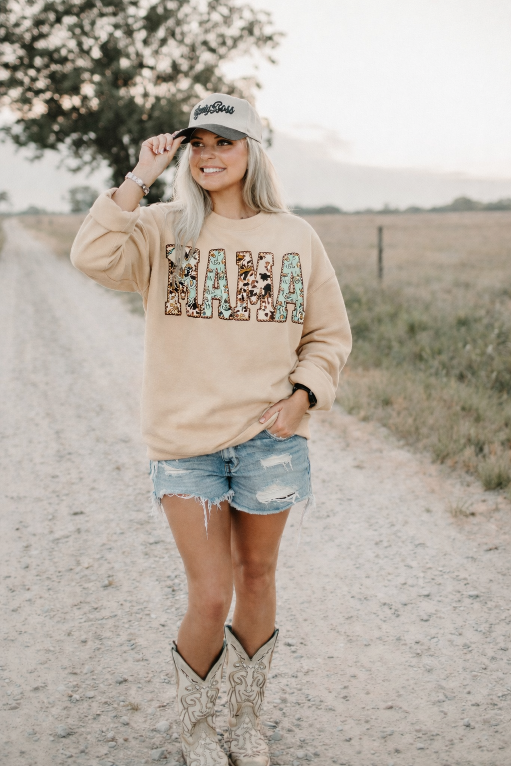 Western mama sweatshirt