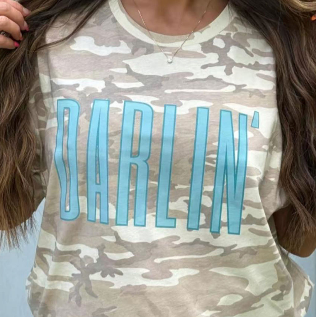 Natural Came Darlin' Tee