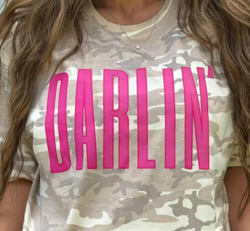 Natural Came Darlin' Tee