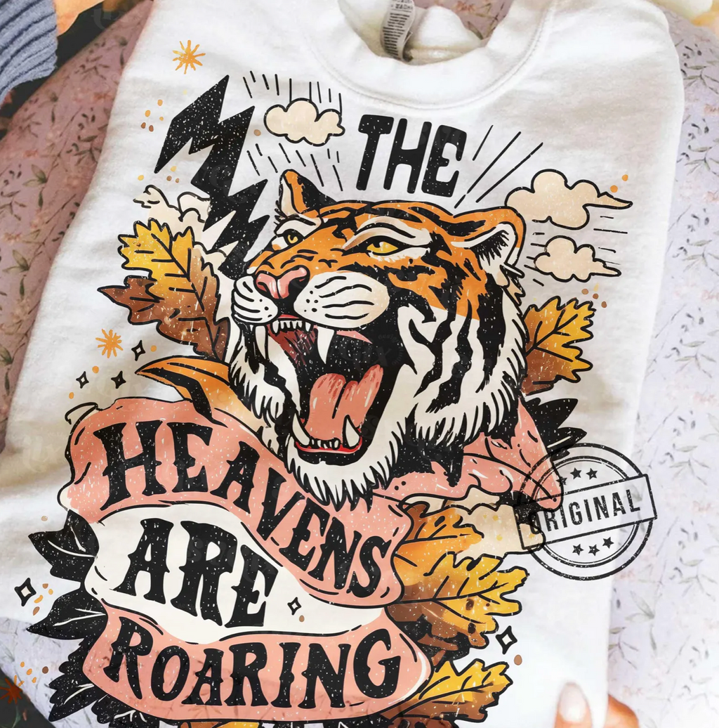 The heavens are roaring