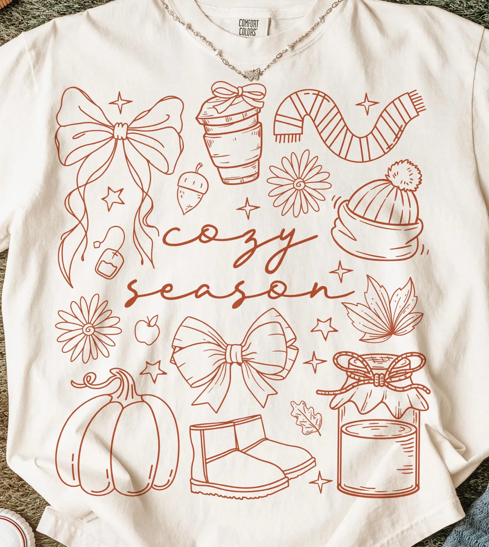 Cozy Season Fall tee