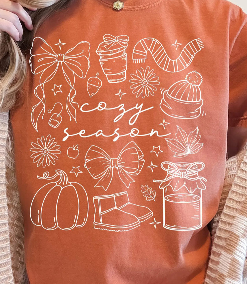Cozy Season Fall tee