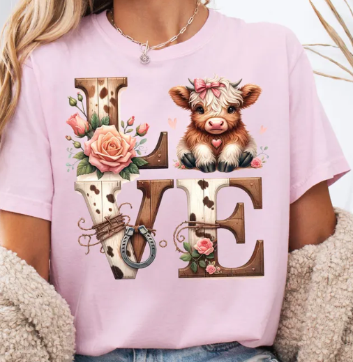 Valentine Highland Cow