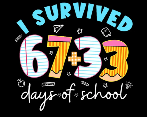 I survived 100 days of school