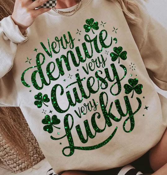 very demure, very cutesy