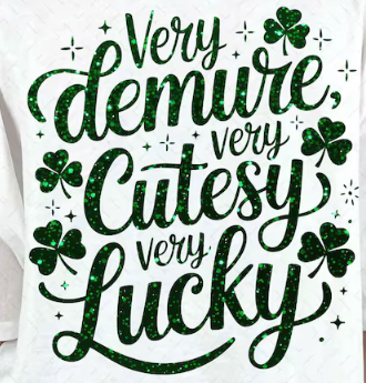 very demure, very cutesy